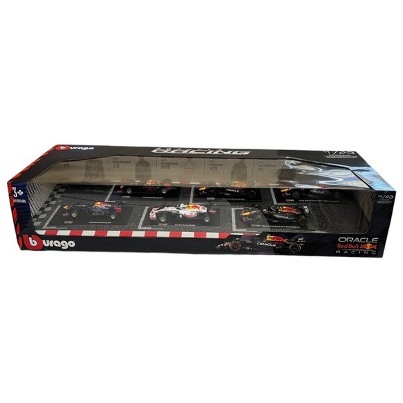 Bburago Oracle Red Bull Racing Formula 1 F1 1:43 Scale Die Cast Metal 6 … - Picture 2 of 9